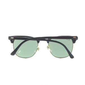 Ray-Ban CLUBMASTER サングラス 5121 145 黒 ブラック ゴールド色 グリーンレンズ RB3016