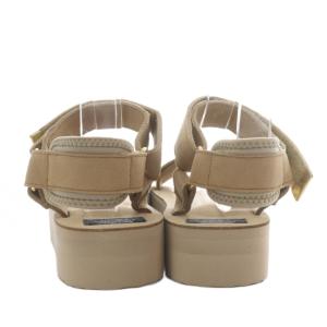 SUICOKE LAppartement取り扱い SUEDE SANDAL スポーツサンダル プラットフォーム ベルクロ