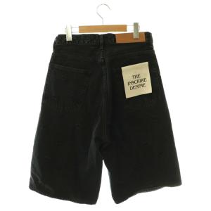 INSCRIRE 26SS Dot Hole Denim Shorts ダメージ加工 31