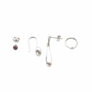 925 ピアス 4セット シルバー色 /SR