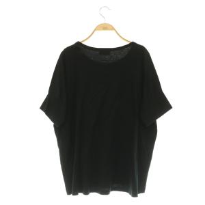 LEMAIRE コットンドルマンスリーブTシャツ 半袖 S ブラック /MY OS