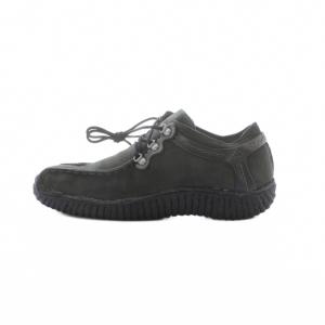 ADIANZO LOW スニーカー ローカット シューズ 26.5cm 黒 ブラック レースアップ 909431