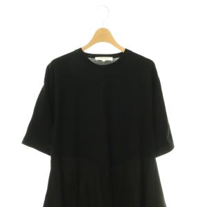 ENFOLD 24AW SQUARE DRAPE DRESS ワンピース 38 ブラック