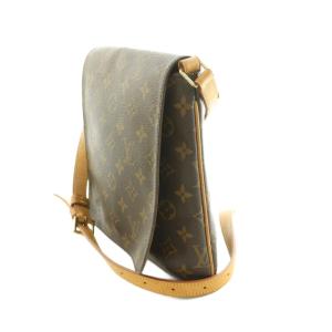 LOUIS VUITTON モノグラム ミュゼット サルサ ロングス ショルダーバッグ フラップ M51387