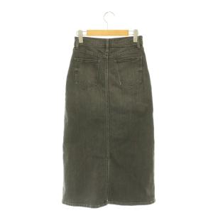 23区 DENIM デニムスカートロング タイト 36 グレー /HK OS