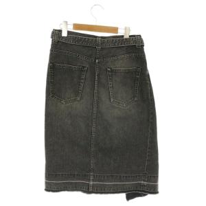 sacai 18-03951 デニムスカート 1 ブラック系