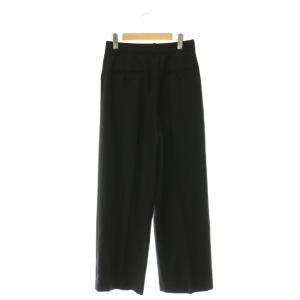Theory 24AW sleek flannel dbl pleat pant n パンツ ワイド タック ウール