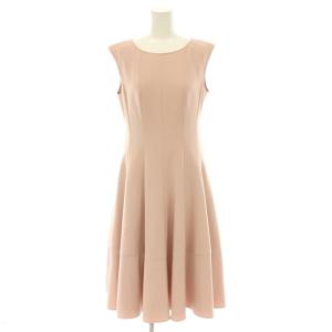 5136361 フィット フレアドレス ワンピース ノースリーブ 34 スモークピンク /ES OS