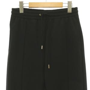 L'Appartement RETROVE 25SS JOGGER PANTS ジョガーパンツ イージー ブラック /DO OS