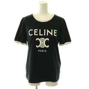 トリオンフプリント Tシャツ L ブラック 2X872671Q
