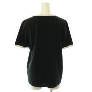 CELINE トリオンフプリント Tシャツ L ブラック 2X872671Q