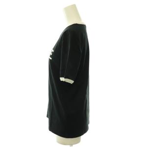 CELINE トリオンフプリント Tシャツ L ブラック 2X872671Q