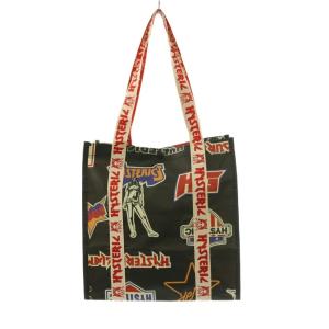 HYSTERIC GLAMOUR ROCK CITY柄 トートバッグ 黒 マルチカラー /MI OS