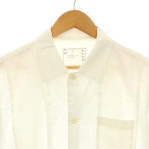 sacai 25-03777M シャツ コットン 2 ホワイト