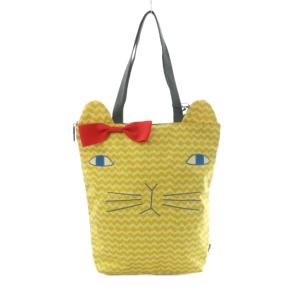 × DONNA WILSON Cat Tote トートバッグ 黄色 /MI OS