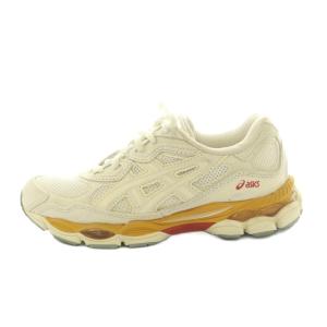 GEL-NYC スニーカー シューズ US4 22.5cm オフホワイト 茶 1201A789 /MI