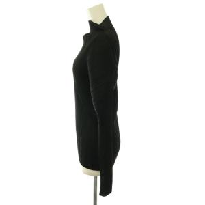 PLEATS PLEASE ISSEY MIYAKE イッセイミヤケ プリーツ ボトルネックカットソー 3 ブラック PP05-JK005