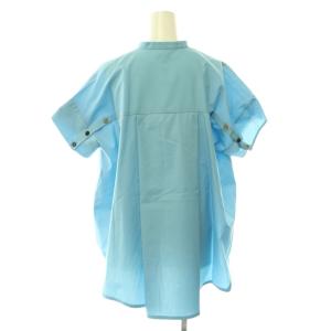 ENFOLD 24AW WASHABLE HALFSLEEVE HEXAGON-SHIRT