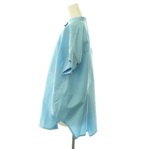 ENFOLD 24AW WASHABLE HALFSLEEVE HEXAGON-SHIRT