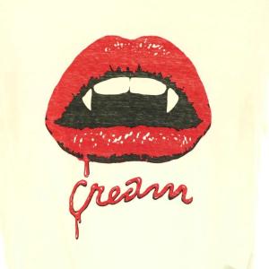 Thee Hysteric XXX BLOODY CREAM Tシャツ プリント クルーネック 半袖 S 白 ホワイト /HS OS SH