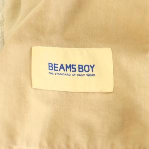 BEAMS BOY リネンイージーパンツ ベージュ /SS OS