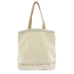FONDATION 美術館限定 キャンバストートバッグ ハンドバッグ 白 ホワイト /SR OH
