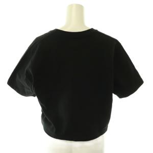 EVERYDAY I LIKE Cropped Tシャツ カットソー 半袖 ブラック /DO OS