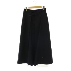 TROUSERS FLARE-SKIRT 38 ダークネイビー