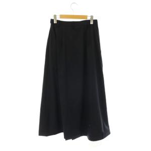 ENFOLD TROUSERS FLARE-SKIRT 38 ダークネイビー