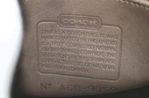 COACH オールドコーチ ショルダーバッグ ワンショルダー レザー ブラウン 9950 /YO28