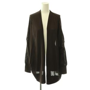 25SS shake code ショート カーディガン ニット 長袖 F 茶色 ブラウン 25080500419110