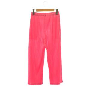 PLEATS PLEASE ISSEY MIYAKE イッセイミヤケ 24SS マンスリーカラー プリーツイージー パンツ 2 ピンク PP41JF125