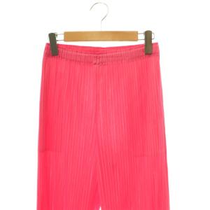 PLEATS PLEASE ISSEY MIYAKE イッセイミヤケ 24SS マンスリーカラー プリーツイージー パンツ 2 ピンク PP41JF125