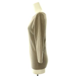 EVERYDAY I LIKE 26SS ICE Rib Boat Neck プルオーバー ニット カットソー ボートネック 七分袖 F