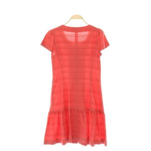 M'S GRACY ジップワンピース ミニ 半袖 ストレッチ 38 ピンク /MY OS