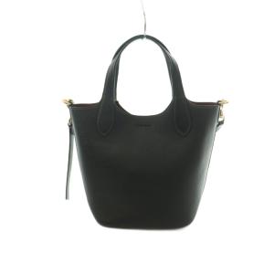 COACH ハンナ バケットバッグ 2WAY ハンドバッグ ショルダーバッグ レザー 黒 CR168 /MI OS