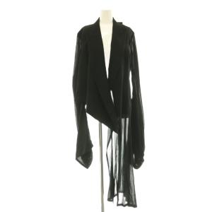 25SS BALLOON SLEEVE WRAP JACKET 2 ブラック