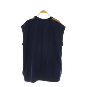 Ameri VINTAGE JERSEY TRACKSUIT VEST ベスト 前開き F ネイビー /HK OS SH