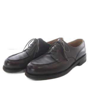 GOLF OXFORD Uチップ レザー 7.5D ダークブラウン