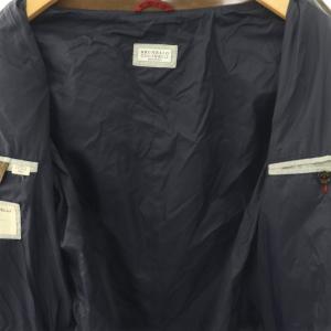 BRUNELLO CUCINELLI ジャケット ジップアップ XS ブラウン DK92538
