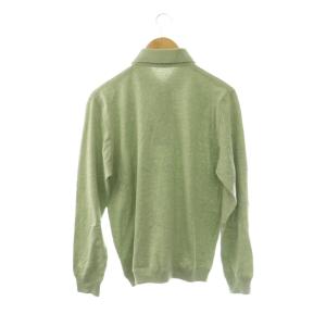 BRUNELLO CUCINELLI ニットポロシャツ 46 緑 DB92358 /MI OS AD