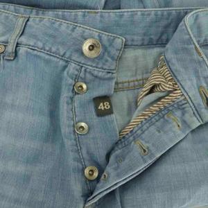 BRUNELLO CUCINELLI LEISURE FIT テーパード デニム パンツ ジーンズ 48 水色 /MI OS AD