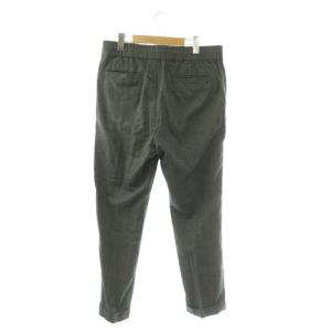BRUNELLO CUCINELLI LEISURE FIT ドローコード ヘリンボーン パンツ 48 グレー