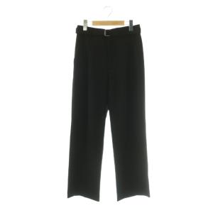 24AW PEカルゼベルテッドパンツ ワイド 38 濃紺 /MI OS