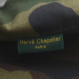 Hervé Chapelier ショルダーバッグ ポシェット ワンショルダー カモフラージュ 迷彩 ナイロン カーキ 2885W /YO33