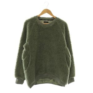 ボアフリーススウェットシャツ トレーナー 長袖 XL グレー GL30301P /HS OS