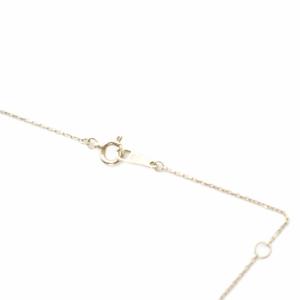 agete ネックレス K10 ダイヤ0.05ct