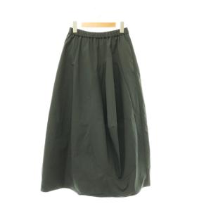 Egg Drape Skirt ギャザースカート バルーンスカート S チャコールグレー /ES OS