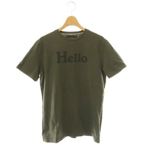 HELLO CREW NECK  Tシャツ クルーネック プリント 半袖 01 グレー MB999-7101