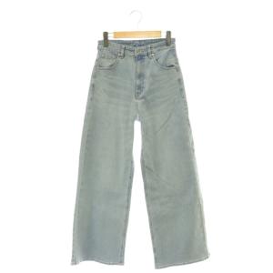 26SS デニムワイドパンツ ジーンズ 36 ライトブルー /ES OS